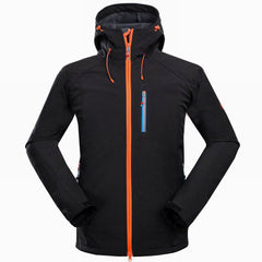 New foreign trade men outdoor mountaineering camping leisure sports clothing anti wind compound jacket soft shell jacket My Store