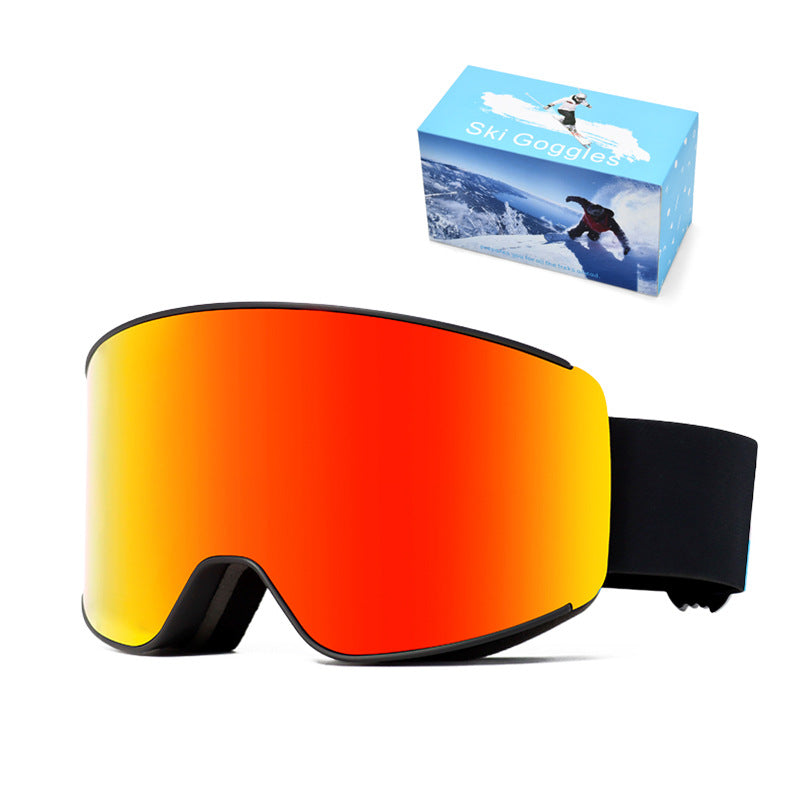 Spherical Ski Goggles Double-layer Anti-fog Ski Goggles My Store