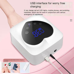 X20 Wireless Nail Lamp with Rechargeable Lithium Battery My Store