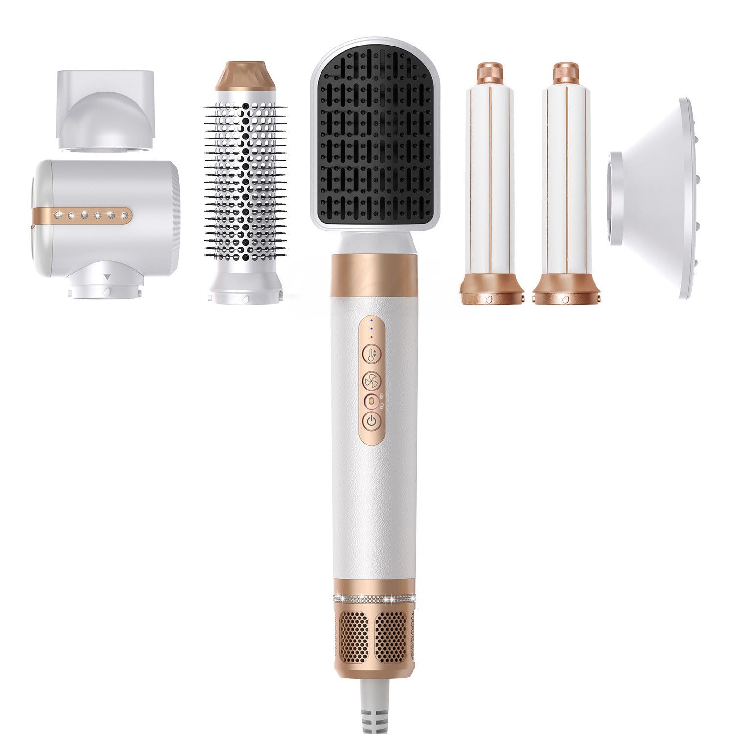 7-in-1 High-Speed Hot Air Brush for Styling My Store