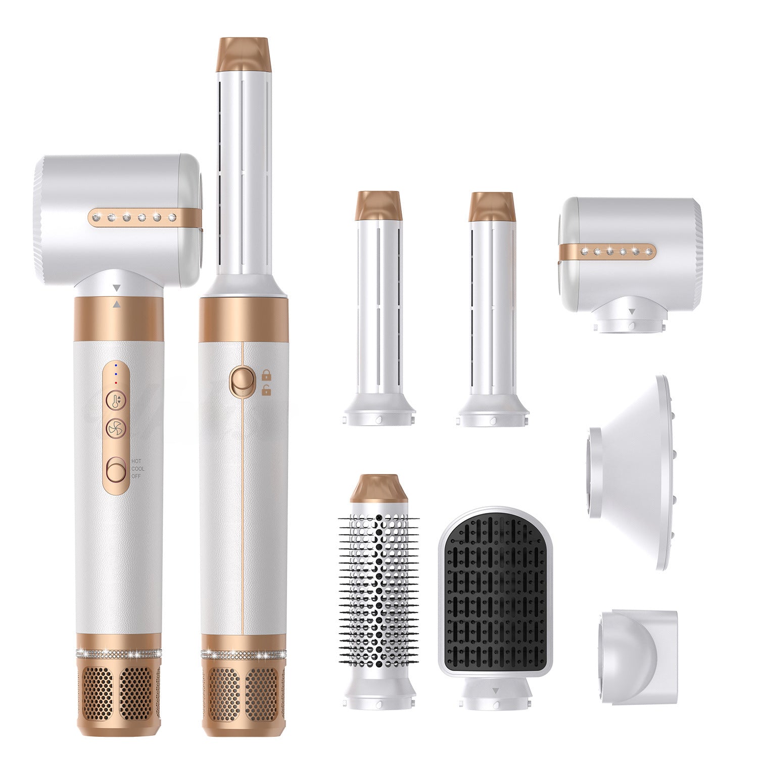 7-in-1 High-Speed Hot Air Brush for Styling My Store
