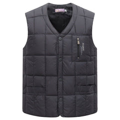 Men's Down Vest Plus-sized Duck Down Vest Warm Autumn And Winter My Store
