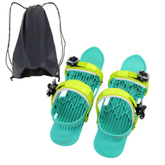 Mini Ski Skates Portable Short Skiboard Adjustable Skates Shoes For Snow My Store