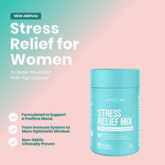 Ashwagandha For Women Supplement With L-Theanine Magnesium, Stress Relief, Focus And Relaxation Support Anxiery Pill My Store