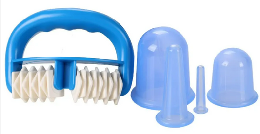 Roller massager 5 pcs vacuum cupping device My Store