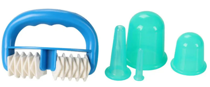 Roller massager 5 pcs vacuum cupping device My Store