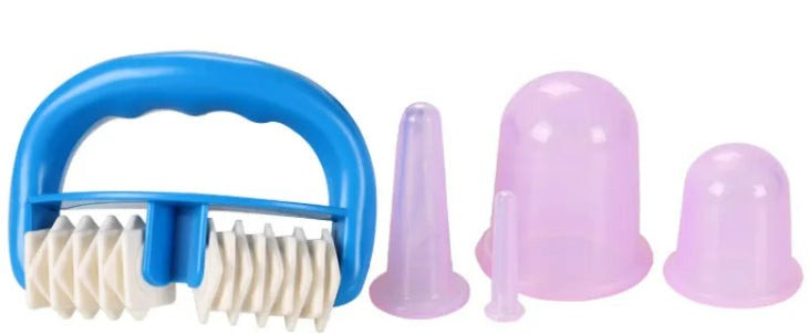 Roller massager 5 pcs vacuum cupping device My Store