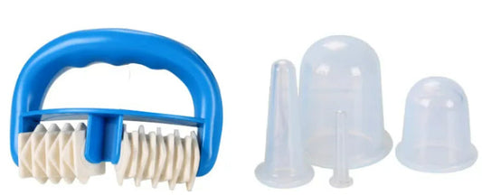 Roller massager 5 pcs vacuum cupping device My Store