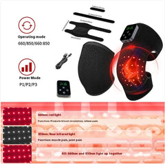 Infrared Knee Pain Relief Massager with Red Light Therapy My Store