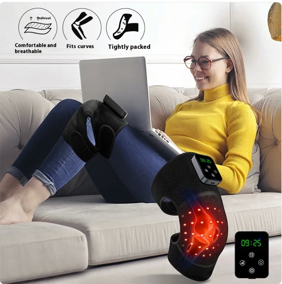 Infrared Knee Pain Relief Massager with Red Light Therapy My Store