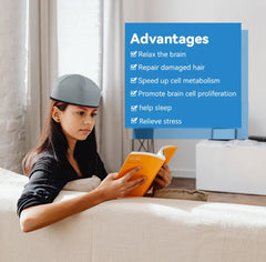 LED Scalp Massager with Red Light Therapy My Store