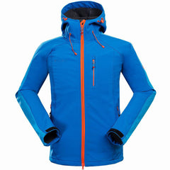 New foreign trade men outdoor mountaineering camping leisure sports clothing anti wind compound jacket soft shell jacket My Store