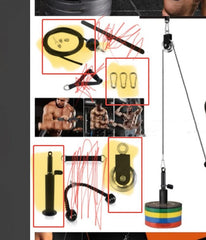 Fitness Equipment Pulley Suit Household My Store