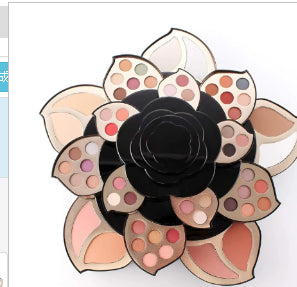 Multifunctional Makeup Full Set with Black Floral Palette My Store