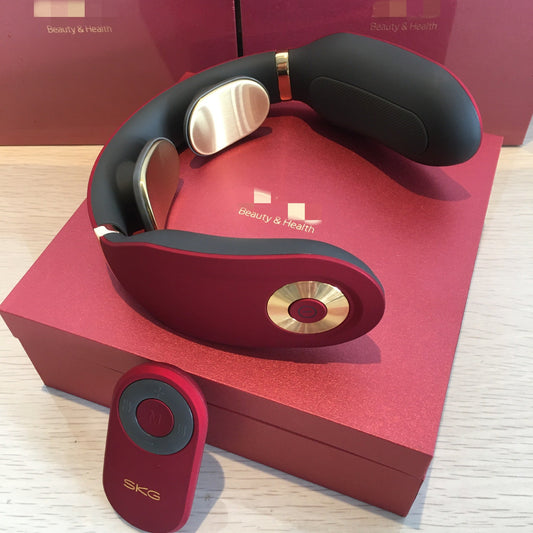 SKG4098 Red Premium Neck Massager with Remote My Store