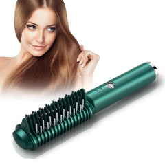 Dual-Purpose Electric Hair Comb for Curling & Straightening My Store