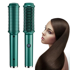 Dual-Purpose Electric Hair Comb for Curling & Straightening My Store