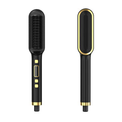 LCD Hair Straightening Comb with Dual-Use Curling Iron My Store