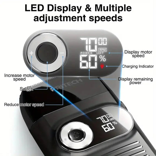 2-in-1 Electric Foil and Bald Shaver for Men My Store