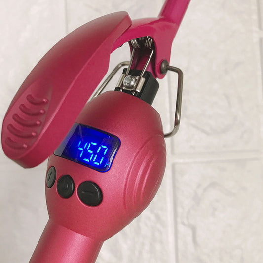 Professional 9mm Curling Iron with LCD Display My Store