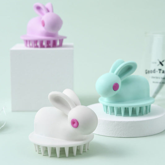 Soft Rubber Shampoo Brush for Kids' Scalp Massage My Store