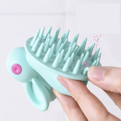 Soft Rubber Shampoo Brush for Kids' Scalp Massage My Store