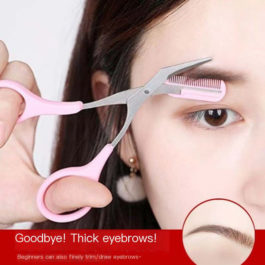 Eyebrow Scissors with Comb for Beginners and Makeup My Store