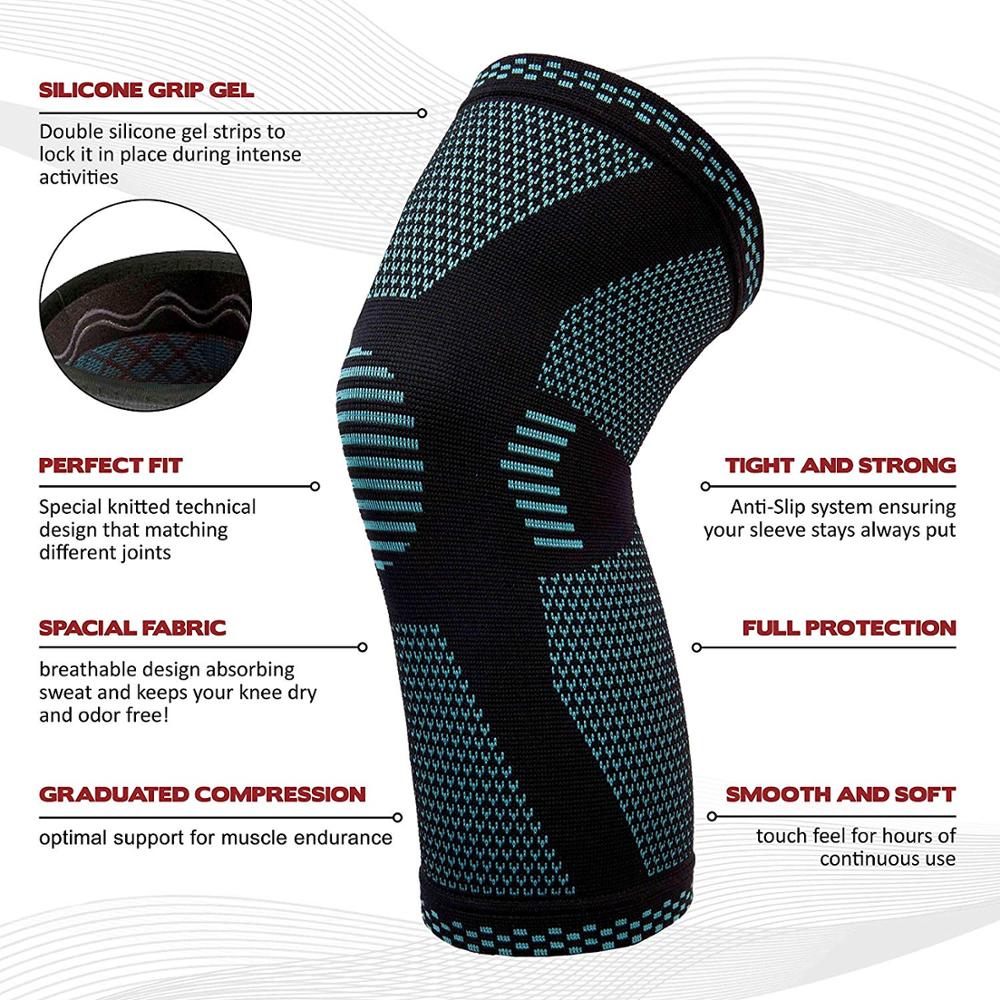 Sports Knee Pads Knitted Sports Knee Pads My Store