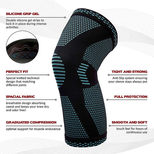 Sports Knee Pads Knitted Sports Knee Pads My Store
