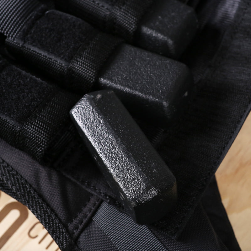 Weight Vest Steel Plate Chris Iron Block Fitness My Store
