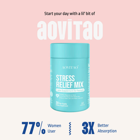 Ashwagandha For Women Supplement With L-Theanine Magnesium, Stress Relief, Focus And Relaxation Support Anxiery Pill My Store