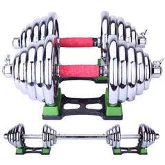 Pure Iron Solid Electroplating Dumbbells Black Lacquered Red Dumbbells My Store