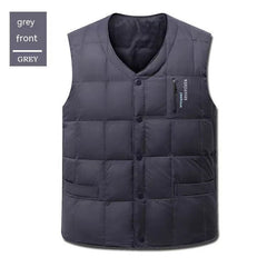 Men's Down Vest Plus-sized Duck Down Vest Warm Autumn And Winter My Store